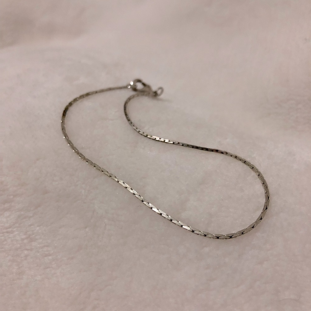 Vintage snake link bracelet
